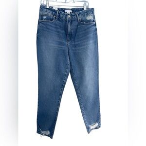 Good American good classic distressed jeans NWT Size 8/29